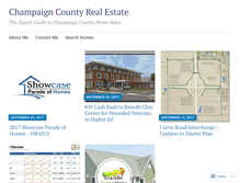 Tablet Screenshot of champaignexpertsblog.com